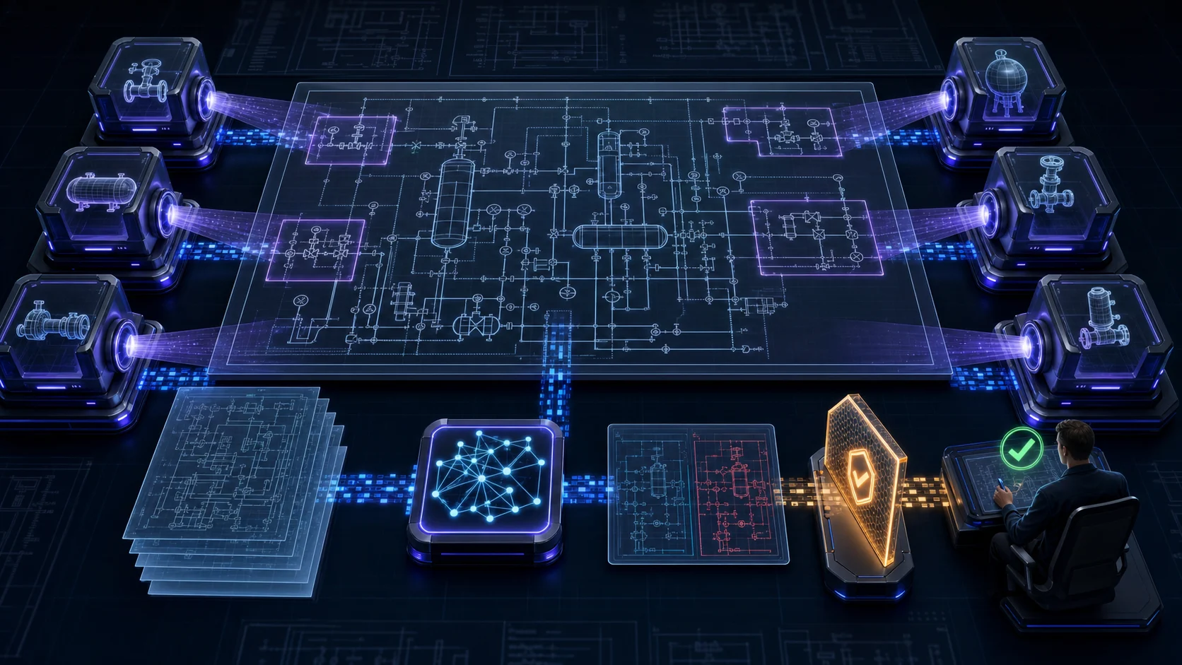Building a Multi-Agent System for Engineering Drawing Parsing and Design Review